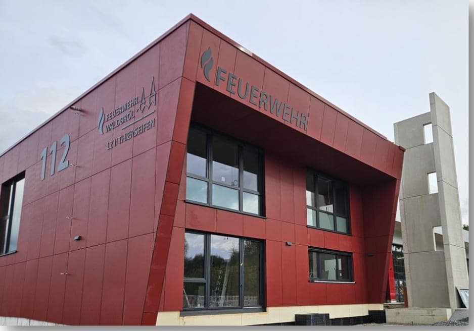 Das neue Feuerwehrgerätehaus in Waldbröl