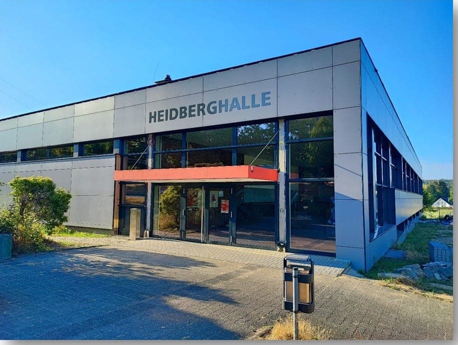 Die sanierte Heidberghalle in Waldbröl